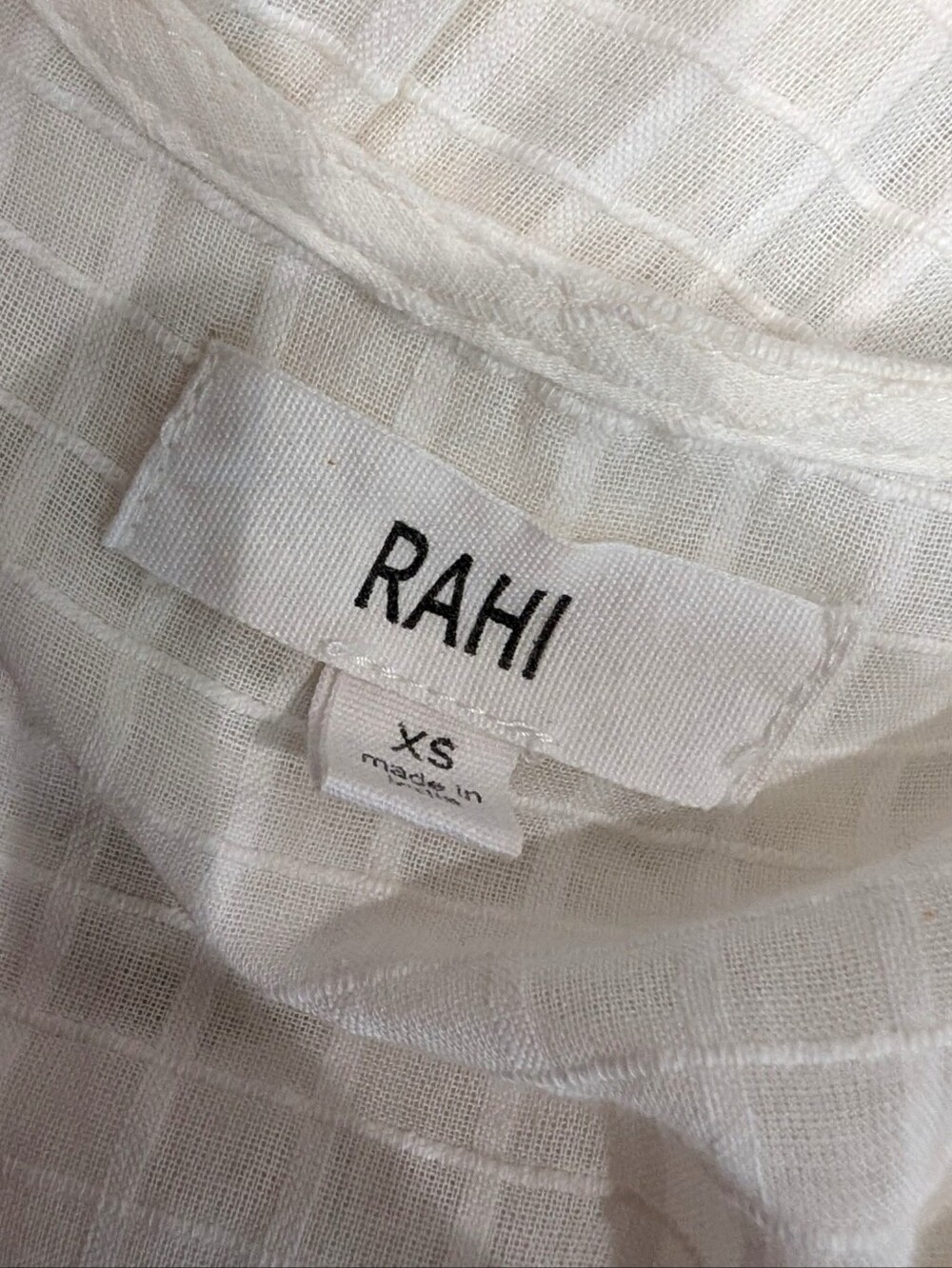 Rahi Eyelet Embroidered cotton Boho Dress Xs - Picture 4 of 5